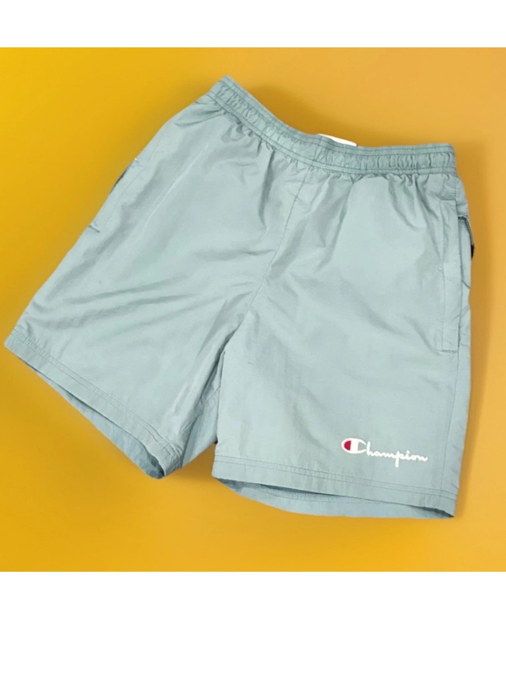 Champion Pale Blue Casual Athletic Shorts